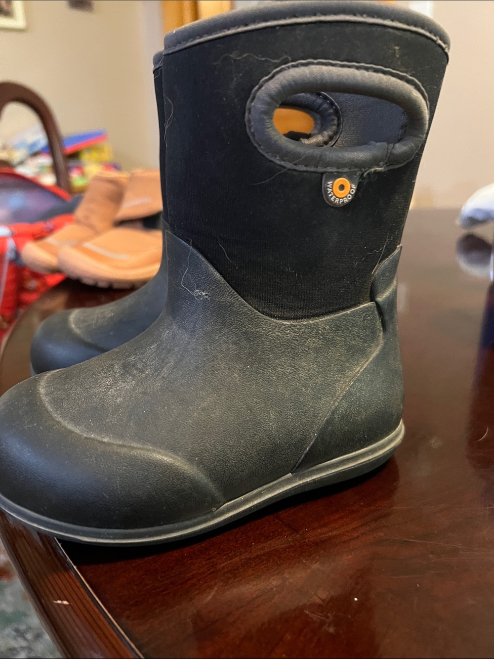 Toddler boy Bog boots. Size 7